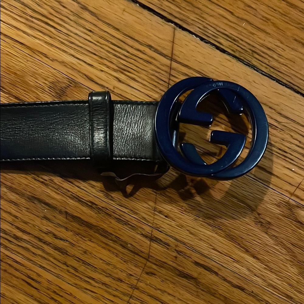 Gucci navy Blue Belt Bag